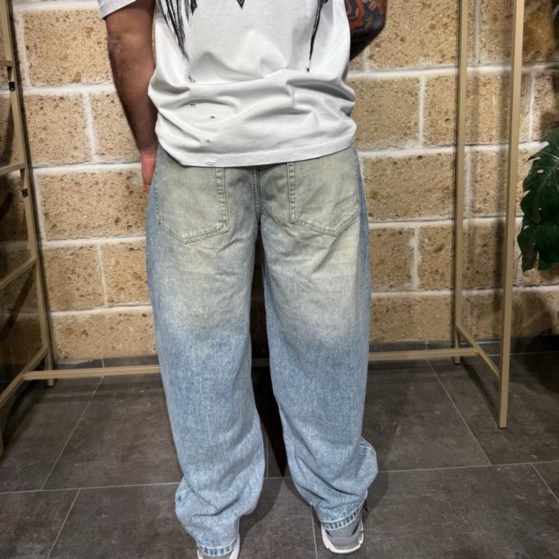 Jeans Jeff baggy sabbiato - Abnormal Store