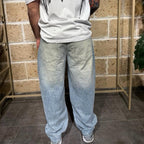 Jeans Jeff baggy sabbiato - Abnormal Store