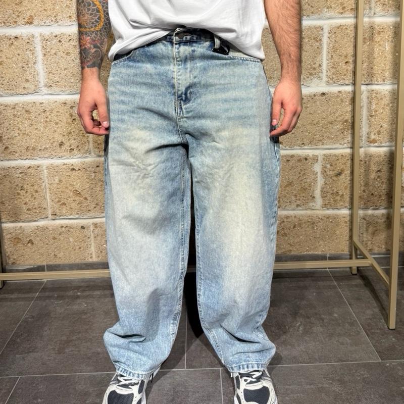 Jeans Jeff baggy sabbiato - Abnormal Store