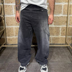 Jeans Etram baggy con cuciture - Abnormal Store