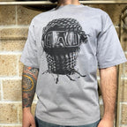 T-Shirt Lerry oversize con stampa e abrasioni