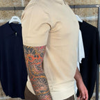 Polo in filo con zip