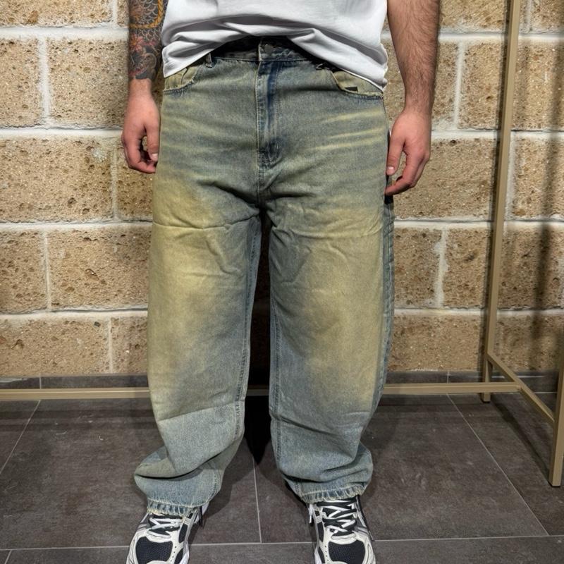 Jeans Sand baggy sabbiato - Abnormal Store