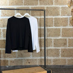 Longsleeve basic in cotone