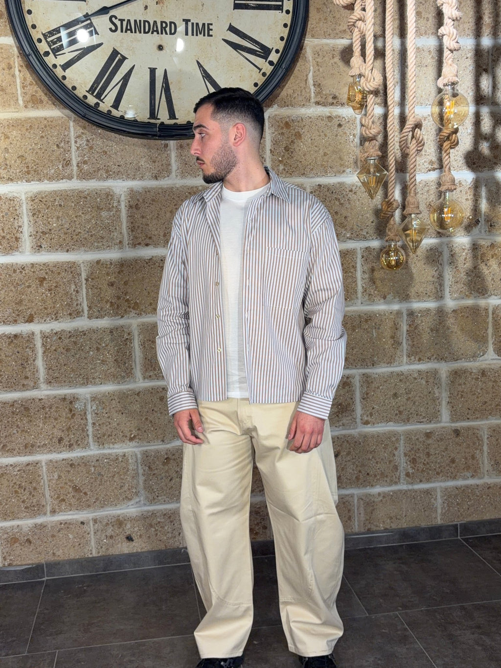 Camicia crop con taschino - Abnormal Store