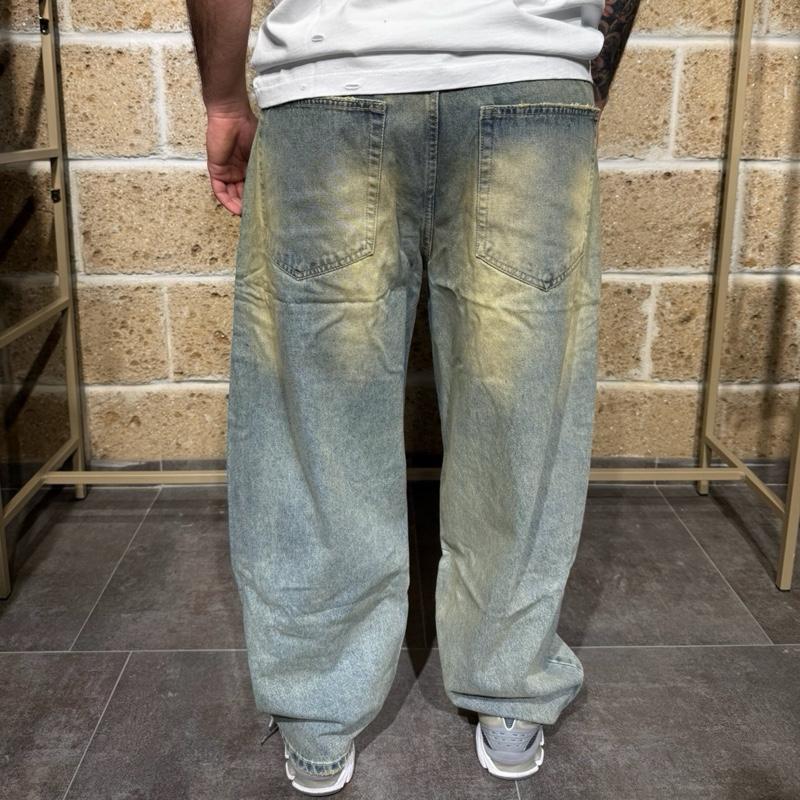 Jeans Sand baggy sabbiato - Abnormal Store